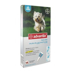 ADVANTIX PETIT CHIEN 6 PIPETTES