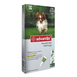 ADVANTIX TRÈS PETIT CHIEN 4 PIPETTES