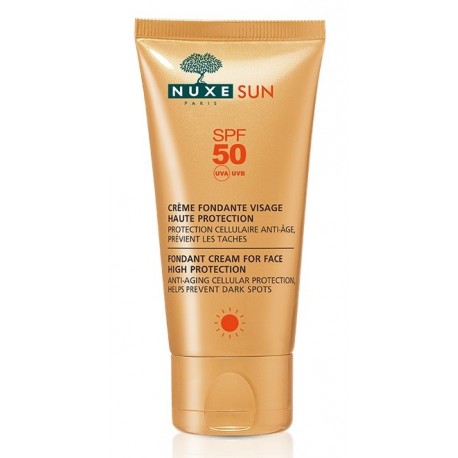 NUXE SUN CRÈME FONDANTE VISAGE HAUTE PROTECTION SPF 50 50 ML