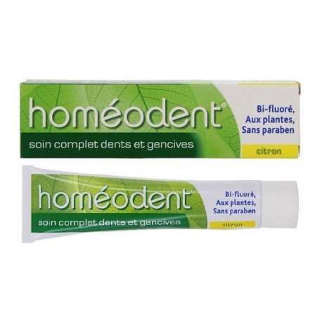 BOIRON HOMÉODENT SOIN COMPLET DENTS ET GENCIVES CITRON 75 ML