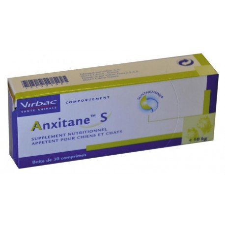 VIRBAC ANXITANE S 30 COMPRIMÉS