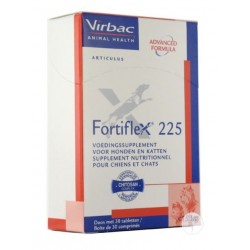 VIRBAC FORTIFLEX 225 30 COMPRIMÉS