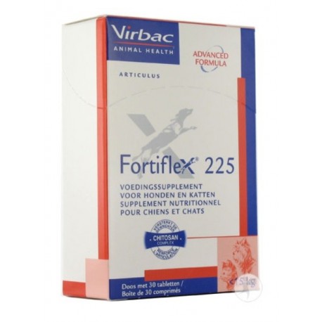 VIRBAC FORTIFLEX 225 30 COMPRIMÉS