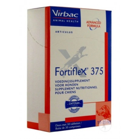 VIRBAC FORTIFLEX 375 30 COMPRIMÉS