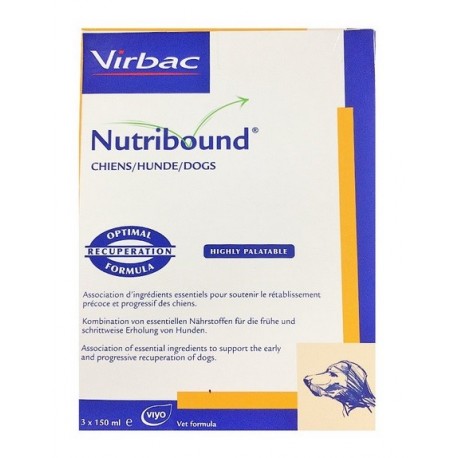 VIRBAC NUTRIBOUND CHIENS 3 X 150 ML
