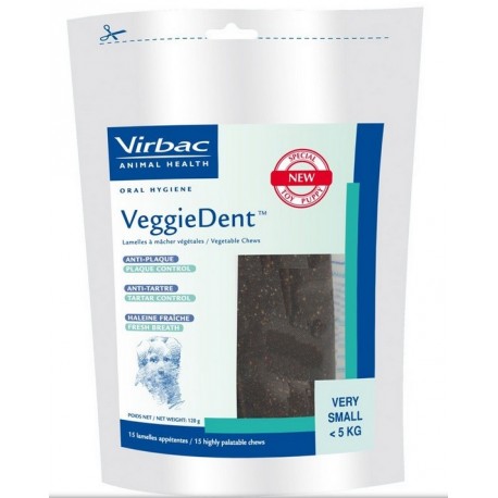 VIRBAC VEGGIEDENT XS CHIEN DE MOINS DE 5 KG