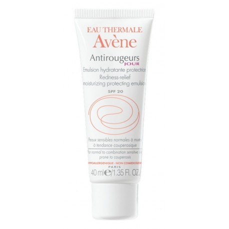 AVÈNE ANTIROUGEURS JOUR ÉMULSION HYDRATANTE PROTECTRICE 40 ML