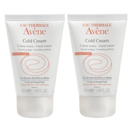 AVÈNE COLD CREAM CRÈME MAINS 2 X 50 ML