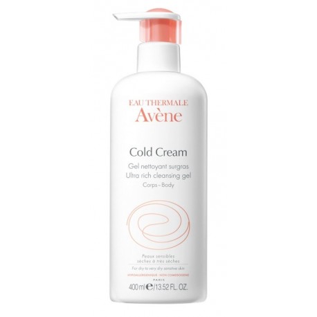 AVÈNE COLD CREAM GEL NETTOYANT SURGRAS 400 ML