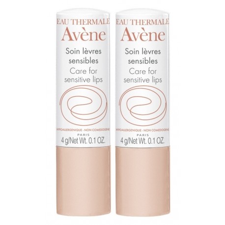 AVÈNE SOIN LÈVRES SENSIBLES 2 X 4 G