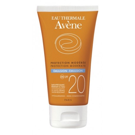 AVÈNE SOLAIRE ÉMULSION SPF 20 50 ML