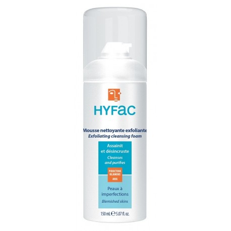 HYFAC MOUSSE NETTOYANTE EXFOLIANTE 150 ML