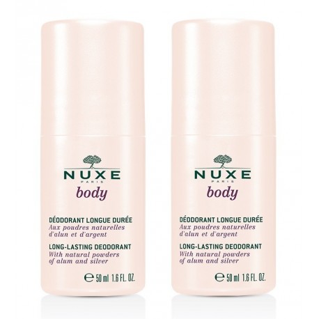 Nuxe Body Déodorant Longue Durée 2 X 50 ml
