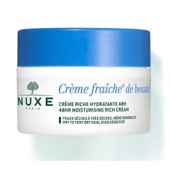 Nuxe Crème Fraîche de Beauté Crème Riche Hydratante 48H 50 ml