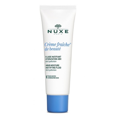 Nuxe Crème Fraîche de Beauté Fluide Matifiant Hydratation 48H 50 ml
