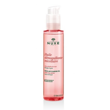Nuxe Huile Démaquillante Micellaire aux Pétales de Rose 150 ml