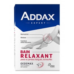 Addax Oedemax Bain Relaxant Pieds et Jambes 8 Sachets