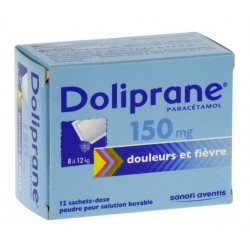 Doliprane 150 Mg 12 Sachets-Dose