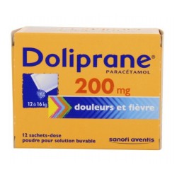 Doliprane 200 Mg 12 Sachets-Dose