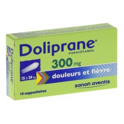 Doliprane 300 Mg 10 Suppositoires