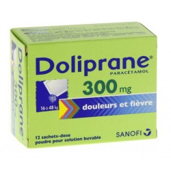 Doliprane 300 Mg 12 Sachets-Dose