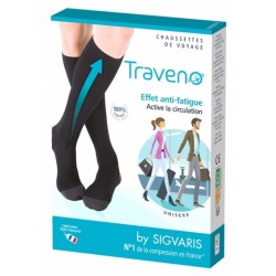  Sigvaris Traveno Chaussettes Homme Coloris Ténéré Taille Médium      