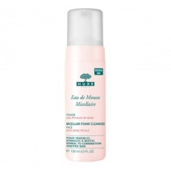 NUXE : EAU DE MOUSSE MICELLAIRE AUX PÉTALES DE ROSE 150ML