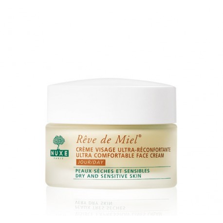 NUXE : RÊVE DE MIEL CRÈME VISAGE ULTRA-RÉCONFORTANTE JOUR 50ML