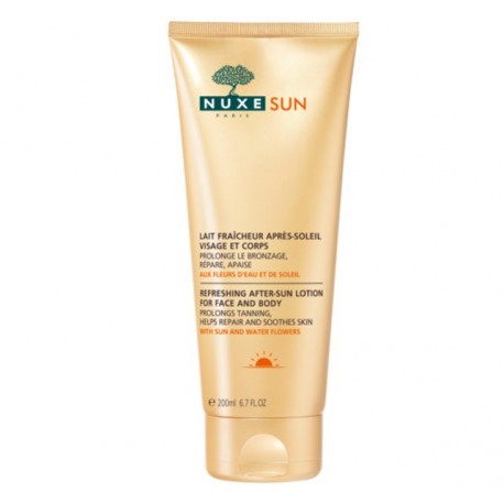 NUXE : SUN LAIT FRAÎCHEUR APRÈS-SOLEIL VISAGE ET CORPS 200ML