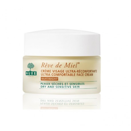 NUXE : RÊVE DE MIEL CRÈME VISAGE ULTRA-RÉCONFORTANTE NUIT 50ML